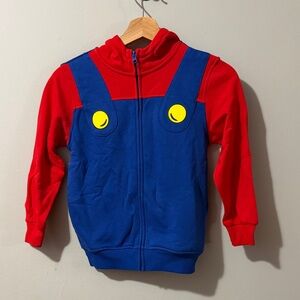 Super Mario Bros Colorful Kids Hoodie with Fun Design